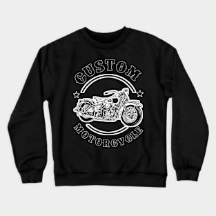 motorcycle Crewneck Sweatshirt